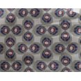 thumbnail image 4 of oneOone Georgette Viscose Fabric Peacock Feather Ikat Print Fabric BTY 42 Inch Wide, 4 of 4