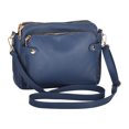 thumbnail image 1 of matoen Three Layer Leather Shoulder Bag Small Size Large Capacity Card Bag Fashion Bag Soft Leather, 1 of 9