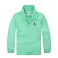 thumbnail image 2 of Polos pour Garçons Chemises à Rayures Col Chemise Chemises de Rugby Garçons Polos à Manches Courtes 6-7 Ans Mode Garçons, 2 of 4