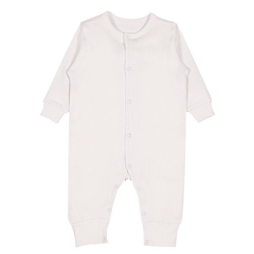 Wdgfv Combinaison une-Pièce à Pieds pour Bébés Filles Garçons en Coton à Manches Longues Combinaison à Fermeture Éclair devant Grenouillère à Pieds Blanche 6-9 Mois