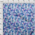 thumbnail image 2 of oneOone Tissu Georgette Viscose Texture Imprimé Aquarelle Tissu BTY 42 Pouces de Large, 2 of 4