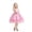 Dress493# Pink, variant on oqasdz Girls Dress Elegant Girls Party Dress Girl Tutu Gown Celebrations with Satin Fabric and Delicate Lace Embellishments
