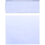 Compuchecks 250 Computer Check Paper Compatible with QuickBooks - Blank Stock Check Paper - Check on Top (Blue Pinstripe)