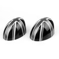 thumbnail image 1 of 2x Union Jack WING Mirror Covers Fit for MINI Cooper R55 R56 R60 Power Fold Mirror, 1 of 6