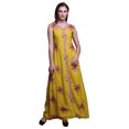 thumbnail image 1 of Bimba Robe Maxi Sans Manches à Imprimé Floral avec Fente avant pour Femmes Été Printemps - Petite, 1 of 5