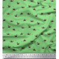 thumbnail image 1 of Soimoi Poly Georgette Fabric Triangle,Tree & Tent Tribal Print Fabric by Yard 42 Inch Wide, 1 of 3