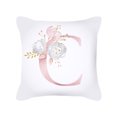 thumbnail image 1 of Agiferg Letter Pattern Pillow Case Sofa Car Cushion Cover Pillow Home Decoration, 1 of 1