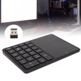 thumbnail image 1 of Pavés Numériques 2 en 1, Pavé Numérique 22 Touches Portable BT4.2 2.4 GHz Comptabilité Financière Clavier Numérique Type C Compatible avec Win/iOS/iOS, 1 of 8