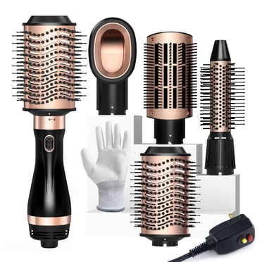 SKIMI Hair Dryer Brush, Hot Air Brush, Blow Dryer Brush Tool Set Straightener/Dryer/Curling Plastic, Curling Brush Hair Dryer