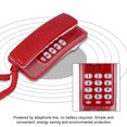 thumbnail image 4 of Flash Function Wall Mount No Caller Id Home Phone Convenient Hotel Telephone, Telephone, Home For Hotel Family, 4 of 8