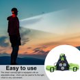thumbnail image 3 of Night Running Chest LED Light Rechargeable Security Adjustable Beam Lamp Outdoor Flashlight Walking Accessories Runners, 3 of 8
