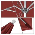 thumbnail image 2 of California Umbrella Venture Parasol de Marché Argenté de 7,5 Pieds en Rouge, 2 of 4