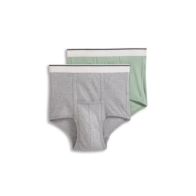 Jockey Slip pour Homme Grande Taille avec Pochette - Lot de 2