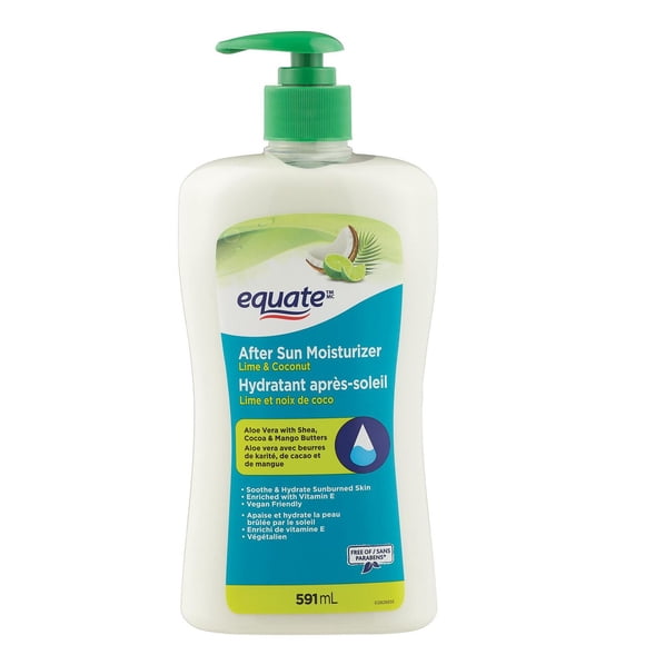 Equate After Sun Moisturizer - Lime Coconut