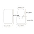 thumbnail image 1 of mmirethe 3x Easy To Clean Bathroom Rug Set Waterproof And Non-Slip Bath Mat Set Eco-friendly Polyester Modern Y181009-C001, 1 of 6