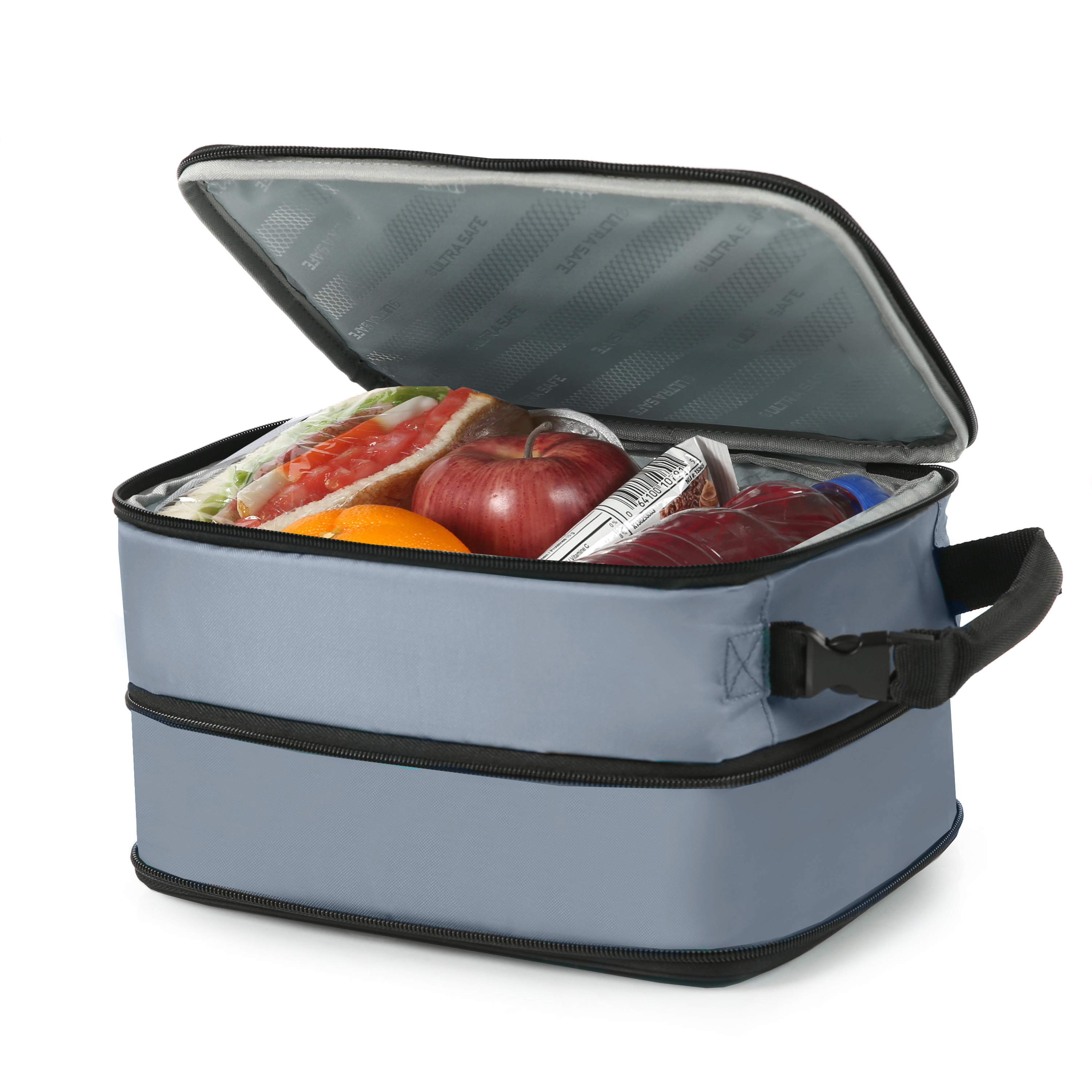 Sac-Repas Thermique vertical extensible Arctic Zone, Gris – polyester
