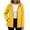 Yellow#womens rain coats waterproof with hood, variant on Brnmxoke Hooded Rain Coats Women Summer Waterproof Lightweight Drawstring Zip up Rain Jacket Casual Hiking Outdoor Windbreaker with Pockets Black,S