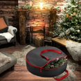 thumbnail image 3 of Big Sale ! Huayishang Home Textile Storage,Storage Organizer,Storage Bag Organizer for Christmas Tree Ornament Storage Bag with Handle Christmas Stuff Organizer, 3 of 7