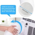 thumbnail image 5 of Flexible Ac Hose, Portable Ac Air Conditioner Hose With Steel Ring Reinforcement, Polypropylene Material, Expandable To 80 Inches, Anti-Clockwise Thread For Hassle-Free Installation, 5 of 5