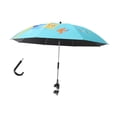 thumbnail image 2 of jinwen Baby Pram Umbrella Sun Protection Beach Umbrella for Golf Cart Bike Outdoors Blue Train, 2 of 9