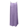 thumbnail image 4 of EGNMCR Robe Longue Ample à Bretelles pour Filles, Mode, Mignonne, Couleur Unie, avec Cordon au Dos, Robe pour Filles, 4 of 9