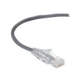 thumbnail image 1 of Black Box Slim-Net - Câble Patch - RJ-45 (m) à RJ-45 (m) - 7 Pieds - UTP - CAT 6a - Amorti, Moulé, Échappé - Gris, 1 of 3