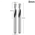 thumbnail image 1 of Tungsten Carbide Steel Hard Alloy Drill Stainless Steel Spring Steel 3-12Mm, 1 of 7