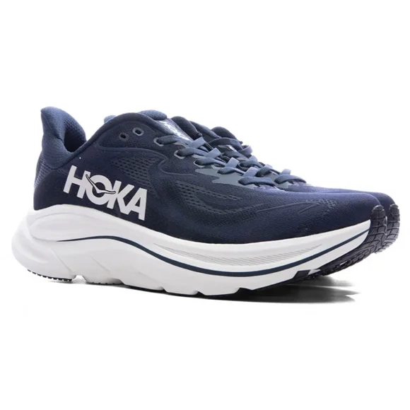 Hoka One One Clifton 10 Navy White Men's running shoes