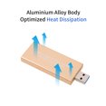 thumbnail image 2 of USB 3.0 to M.2 SSD enclosure storage box, suitable for NGFF B Key hard drive B+M Key M2 SATA SSD external box adapter, 2 of 8
