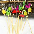 thumbnail image 1 of 100Pcs/Bag Bamboo Picks Eco-friendly Anti-deform Bamboo Cocktail Picks for Bar, 1 of 9