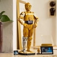 thumbnail image 2 of LEGO Star Wars C-3PO Buildable Droid Figure, Build and Display Model with C-3PO Minifigure, Star Wars Collectible for Home or Office Décor, Nostalgic Gift Idea for Adults, Fans or Collectors, 75398, 2 of 6