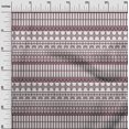 thumbnail image 2 of oneOone Polyester Lycra Maroon Fabric Geometric Tribal Craft Projects Decor Fabric Printed By The Yard 56 Inch Wide, 2 of 4