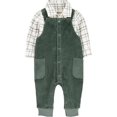 thumbnail image 1 of Carter's Child of Mine Ensemble salopette bébé garçon - Rayures vertes, 1 of 5