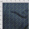 thumbnail image 3 of oneOone Tissu Popeline de Coton Bleu Dinosaure Coloré Matériel de Robe Imprimé Tissu au Mètre 56 Pouces de Large, 3 of 5
