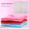 thumbnail image 3 of Lutabuo Plastic Laundry Folding Board Adjustable Shirts Cloth Holder for Home Storage, 3 of 6
