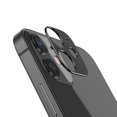 thumbnail image 4 of Phone Camera Cover Aluminum Alloy Phone Camera Lens Phone Lens Film Film Protector, Black, Replacement for iPhone 12, 4 of 8