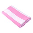 thumbnail image 4 of Striped Beach Towel Super Absorbent Large Bath Towel for Vacation Party Home Pink, 4 of 8