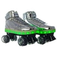 thumbnail image 1 of Chicago Skates - Patins à roulettes lumineux à LED Pulse, argent, taille 1, 1 of 4