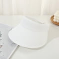 thumbnail image 2 of Mens Womens Sun Sports Twill Clip On Tennis Visor, 2 of 6