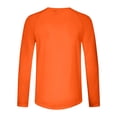 thumbnail image 4 of AherBiu Mens Long Sleeve Tops Crewneck Sun Protection Quick Drying Athletic Outdoor Breathable T Shirts, 4 of 4