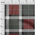 thumbnail image 1 of oneOone Silk Tabby Fabric Tartan Check Fabric Prints By Yard 42 Inch Wide, 1 of 4