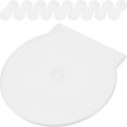 thumbnail image 1 of Miangastore Dvd Case Holder White Compact for CD Collectors 20Pcs 4.9X4.9X0.4In, 1 of 8