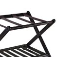 thumbnail image 3 of Luggage Rack Extra Wide with Shelf Folding Folding Luggage Rack for Hotel Travel, 3 of 8
