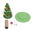 thumbnail image 2 of Christmas Tree Cat Scratching Post, 18.5" / 25.5" Tall Christmas Cat Tree for Indoor Cats with Sisal Rope & Teaser Balls, Interactive Cute Cat Scratcher for Large, 2 of 7
