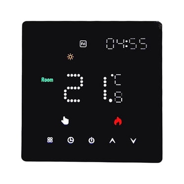 Temperature Controller Weekly Programmable Temperature Timing Setting Light Brightness Adjustable