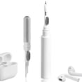 thumbnail image 3 of Basdi Earbuds Cleaning Kit - 2-In-1 Pro Cleaning Tool for Wireless Earphones, Bluetooth Headphones & Camera, Soft Brush & Precision Picks, Safe & Portable for Daily Device Maintenance, White, 3 of 9