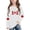 Blanc, variante sur Amzcrzy T-Shirts Garçons et Filles Mode Vacances T-Shirts Graphiques Feuille d'Érable pour Tout-Petit Décontracté Confortable Manches Longues Col Rond T-Shirts en Coton pour Ado 5 Ans