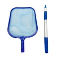 thumbnail image 1 of Pool Net Skimmer,Pool Net with Pole Pool Cleaning Standard Shallow Water Leaf Net with 3 Sections Retractable Aluminum Rods Pool Nets for Cleaning,Pool Leaf Net,Pool Cleaning Net, 1 of 7