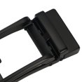 thumbnail image 3 of Esquirla Men's Solid Alloy Buckle Ratchet Leather Buckle Replacement Polished Business 2, 3 of 3
