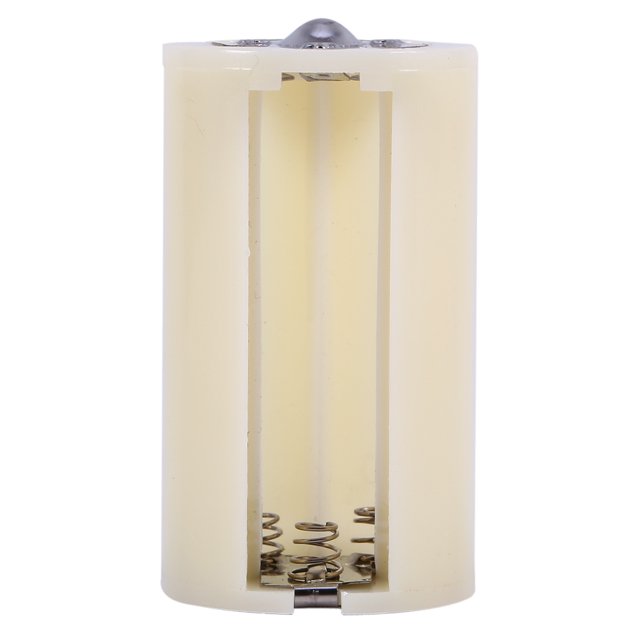 Battery Adapter, Battery Converter, 4pcs Small Size Industry For Electronics Emergency 3 AA To D Battery